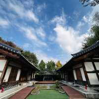 韓国富川にある小さな韓屋村。