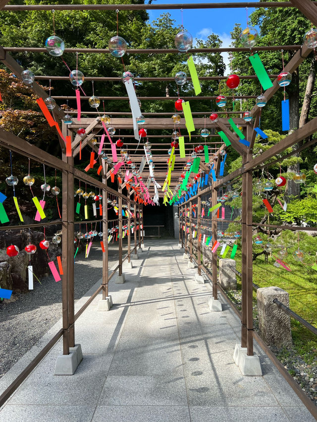 【静岡🇯🇵】風鈴が綺麗なお寺🎐