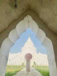 Visiting one of the largest bells in existence and this white pagoda