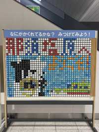 【栃木】かわいすぎる🤍うし柄の改札がある駅🐮