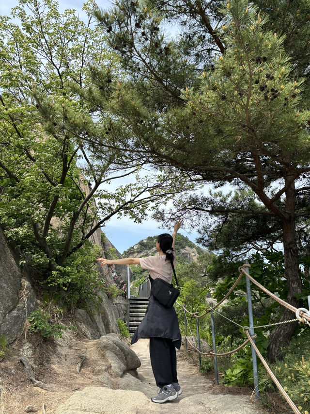 너무 멋진 뷰! 서울의 인왕산