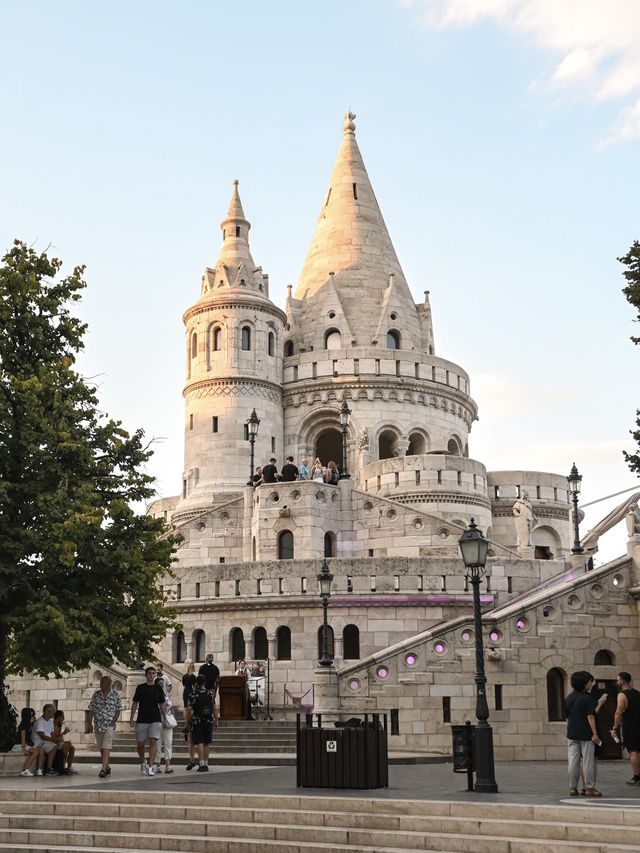 【ブダペスト】Fisherman's Bastion（漁夫の砦）