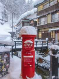Ginzan Onsen in Winter~❄️🌨️🇯🇵✨