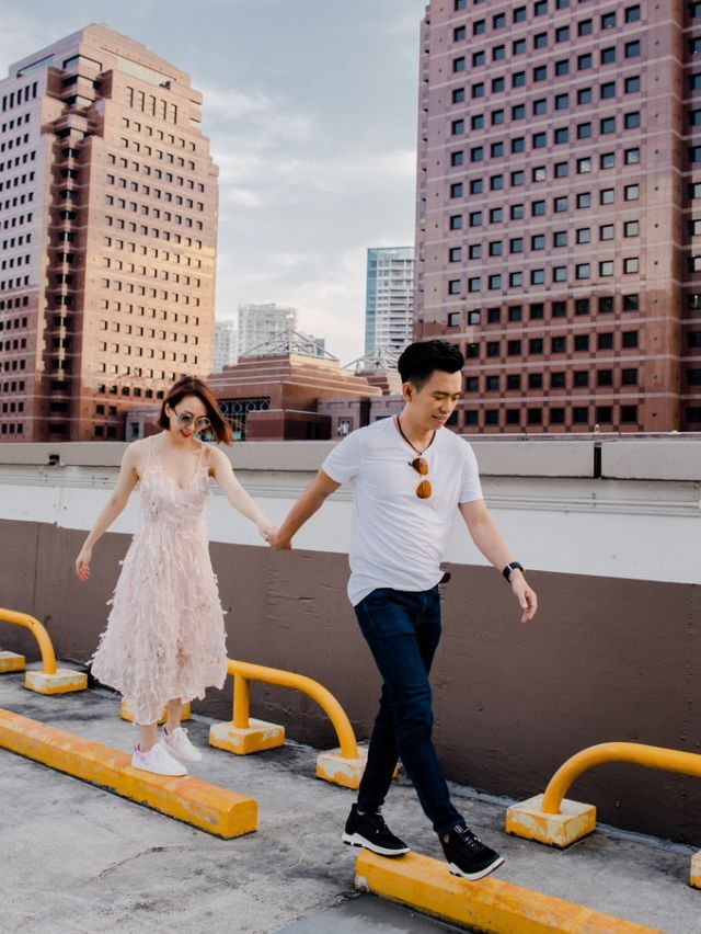 Photoshoot at the Rooftop Carpark, Lucky Plaza Orchard 