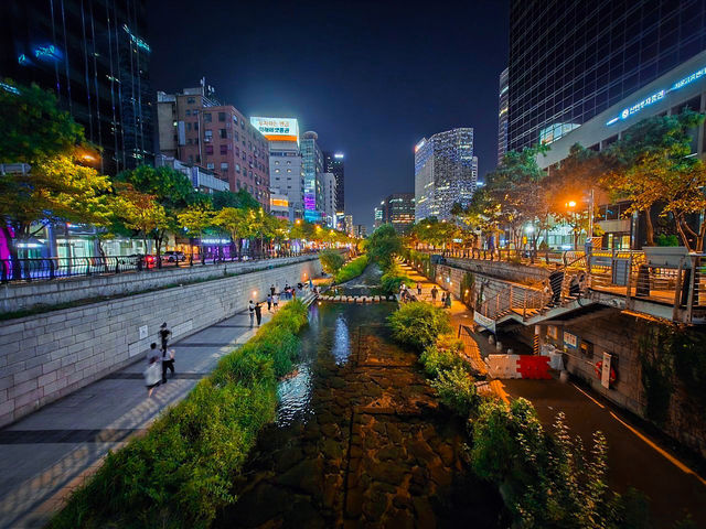 【ソウル】ソウル市民の憩いの場✨ 清渓川
