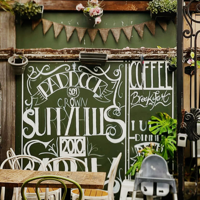 Rustic Elegance at Paddock Cafe