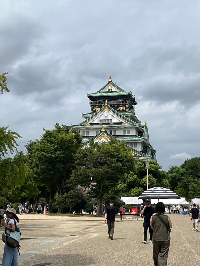 大阪城：壯麗景色的感官衝擊！