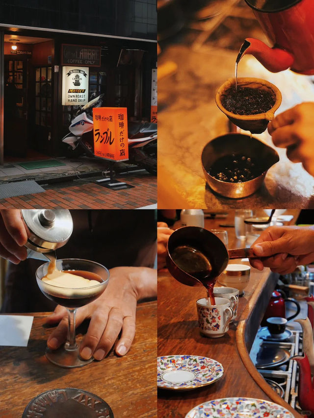 東京銀座 ☕️ 76年咖啡老鋪 | 琥珀女王誕生地 Cafe De Lambre