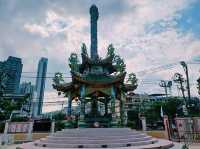 泰國曼谷湄南河畔BTS天鐵華人文化祠堂古寺廟商場一日遊行程，適合休閒逛街打卡拍照📸