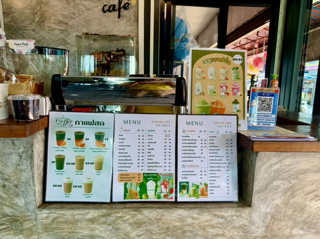 คาเฟ่แบบบ้านๆ  ณ นายายอาม 