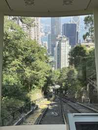 A Scenic Ascent on the Victoria Peak Cable Car