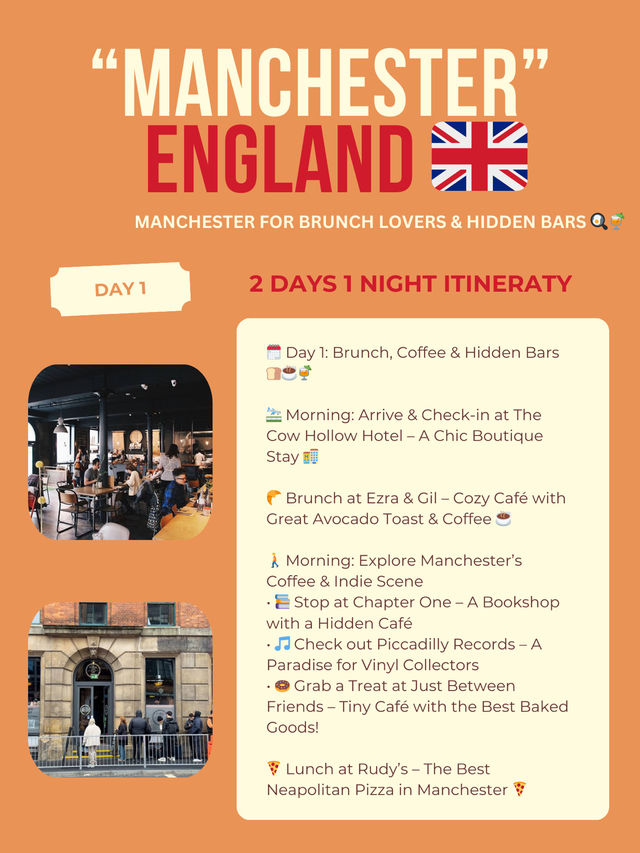 Manchester itinerary 