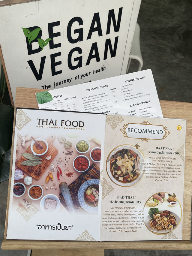 Began Vegan ร้านอาหารวีแกน แถววัดโพธิ์