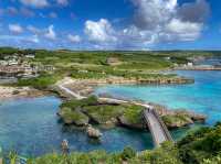 【海と入り江が作る楽園風景🏝️】イムギャーマリンガーデン（宮古島）