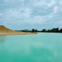 Desert Dreams & Azure Reflections: Blue Lake Bintan 🇮🇩 