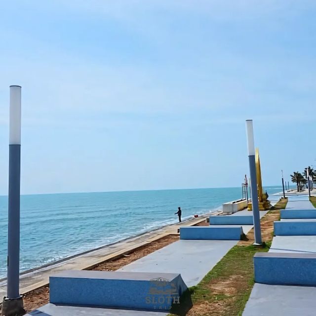 🏝 ป้ายปากน้ำปราณ