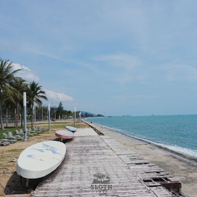 🏝 ป้ายปากน้ำปราณ
