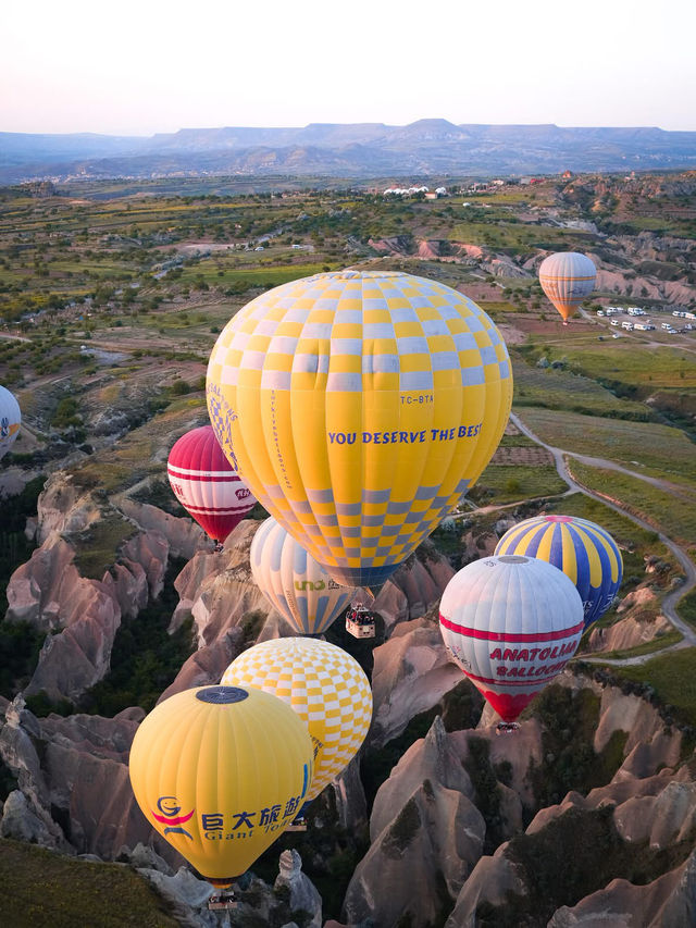 Cappadocia at sunrise