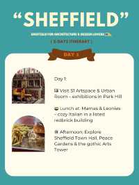Sheffield for Architecture & Design Love