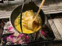 Sanrokuen traditional japanese hearth cooking