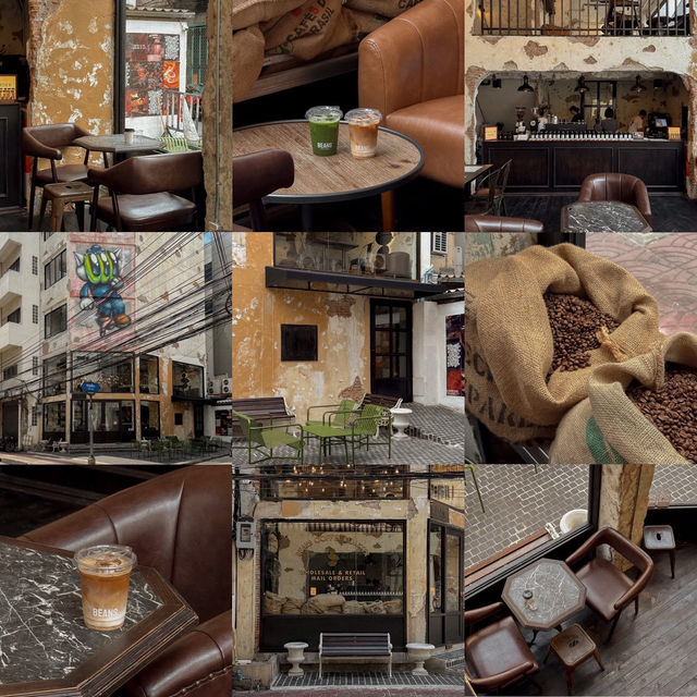 BEANS coffee roaster • Songwat, BKK 🕍☕️🍂🤎🛵 