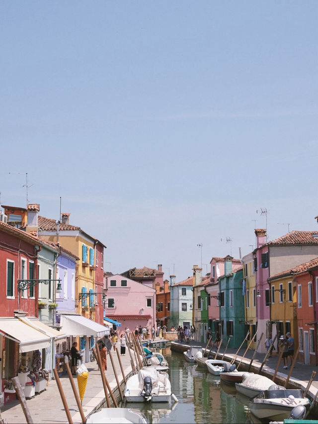 威尼斯🌈走進童話世界的彩虹島Burano 