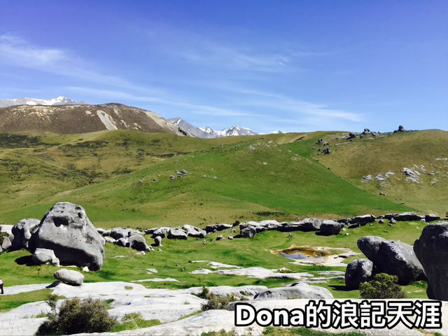 📍紐西蘭南島。巨石陣｜一顆糯米石的祕密｜Castle Hill 的端午奇幻曲
