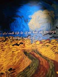 Immersed in Van Gogh at Sentosa