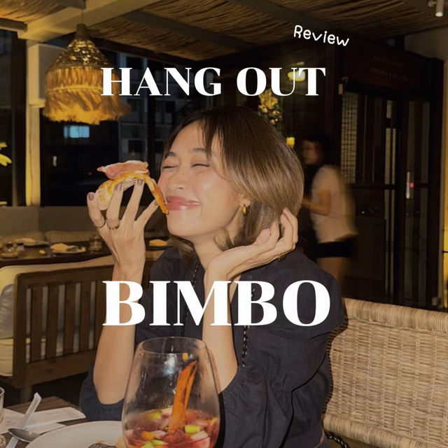Hang out review “Bimbo” ร้านแนวเมดิเตอร์เรเนียน