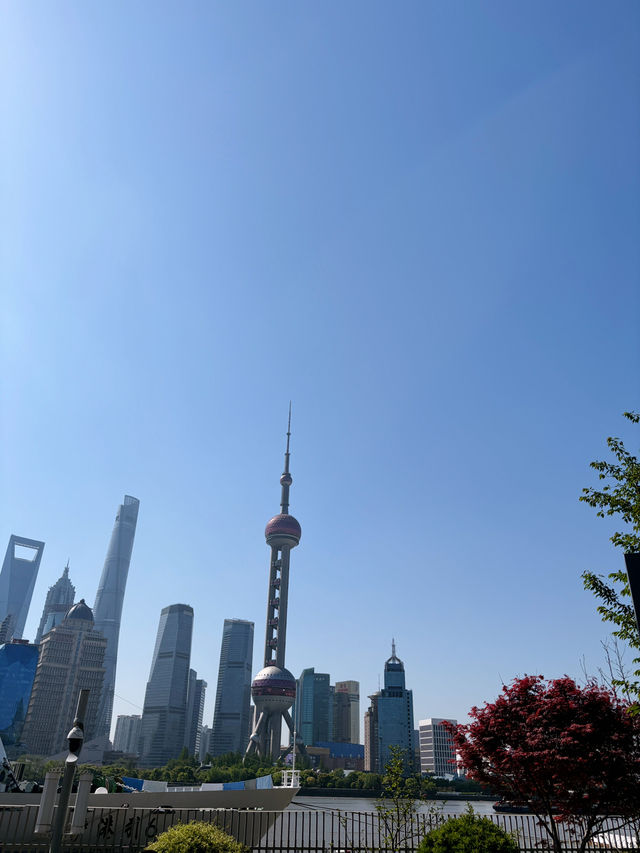 เดินเล่นที่ North Bund
