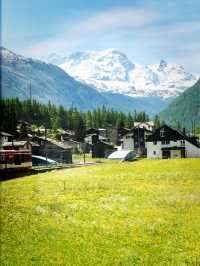 Alpine Serenity: Summer Escape to Randa, Switzerland