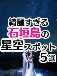 【石垣島】地元民しか知らない星空スポット🌌