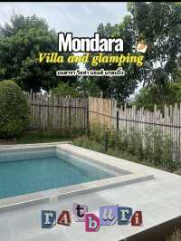 ที่พักเปิดใหม่สวนผึ้ง mondara villa and glamping🍃