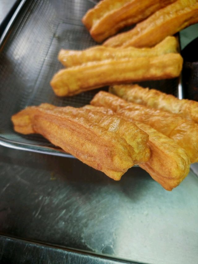 庭仔粥的油条