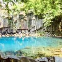 🌿💦 *Cheonjeyeonpokpo Falls (천제연폭포): Jeju’s “Pond of the Gods”* 🌈✨