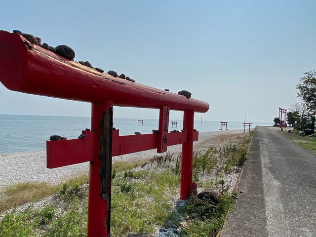 【大魚神社の海中鳥居】潮の満ち引きが生む神秘の絶景⛩️🌊