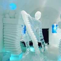 Sleeping on Ice at the Jukkasjärvi Ice Hotel