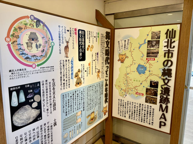 田沢湖駅 森と遺跡の展示室🚉🌿 站內發現考古驚喜！
