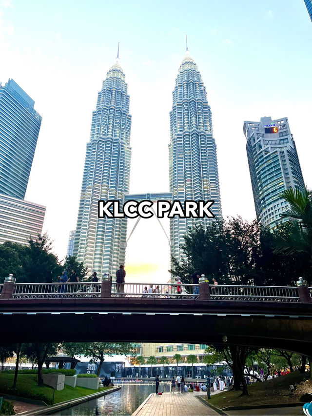 KLCC Park: Scenic Urban Escape with Iconic Twin Tower Views