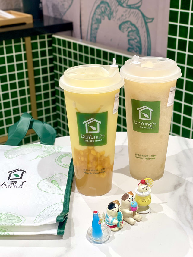 大圍｜商場高質水果飲品店。大苑子