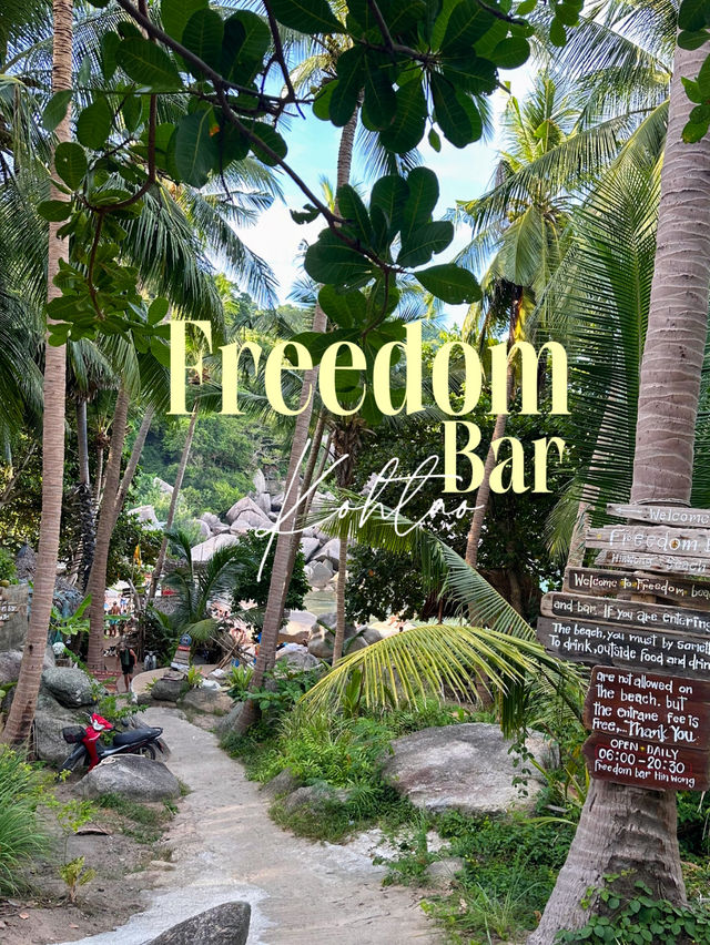 Freedom Bar เกาะเต่า : Bar สายชิล ✨😋