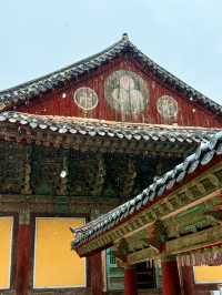 慶州｜金豬傳說佛國寺 快來找藏在牌匾後帶來財運的小豬