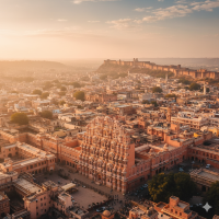  มนต์เสน่ห์เมืองสีชมพู! 💖 เที่ยวชัยปุระ (Jaipur)