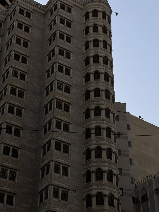 Have you ever seen this kind of building in Mecca