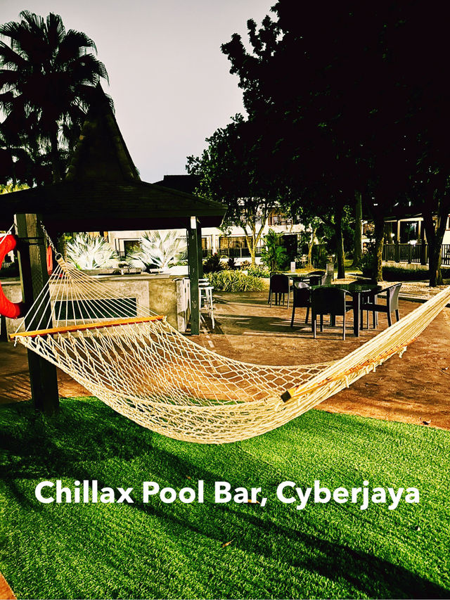 Unwind at Chillax Pool Bar, Cyberview Resort & Spa