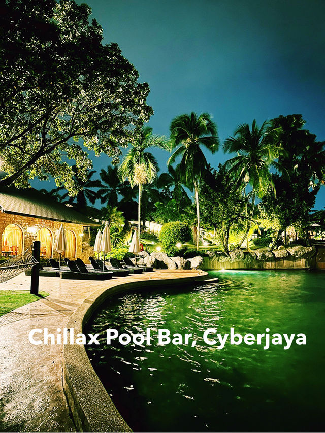 Unwind at Chillax Pool Bar, Cyberview Resort & Spa