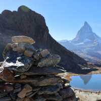 策馬特馬特洪峰的倒影