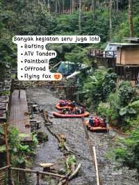 Camping pinggir sungai, lengkap tinggal bawa badan aja! 🏕️✨