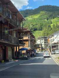 Деревня Пинъань на рисовых террасах Лунцзи: