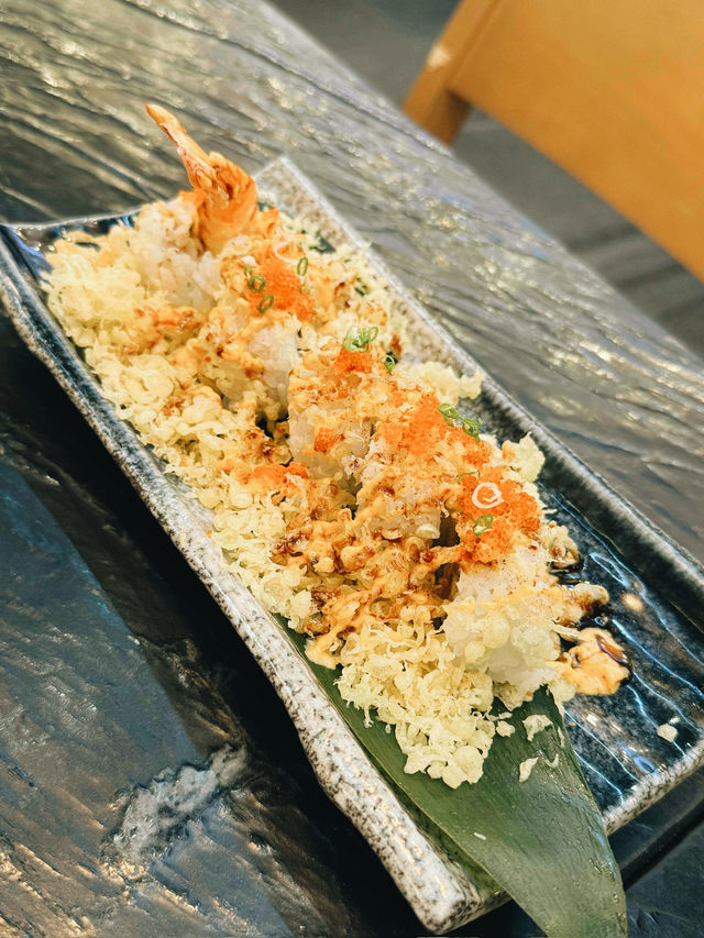 Trying Handroll at Izumidai